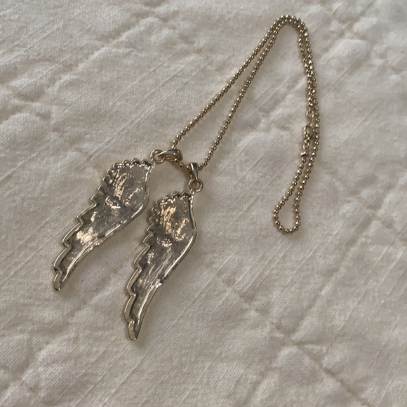 Gold Rhinestone Wings - Picture 3 of 4